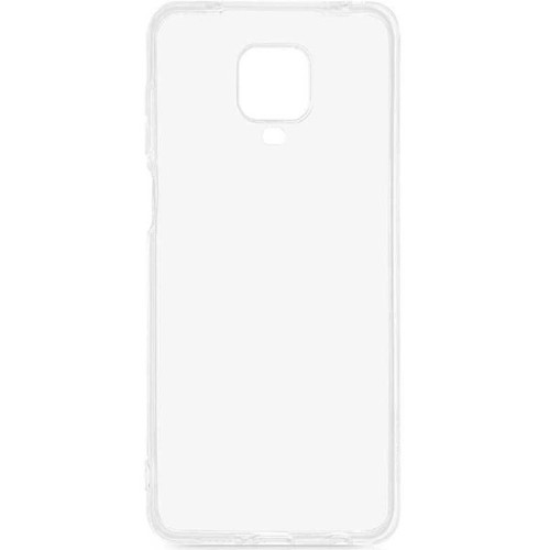 Силиконовый чехол для Xiaomi Redmi Note 9 Pro TPU mp 1мм Прозрачный глянцевый
