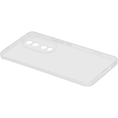 Силиконовый чехол для Honor 90 5G Silicone Card Holder c защитой камеры Прозрачный