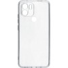 Силиконовый чехол для Xiaomi Redmi A1+ / Xiaomi Redmi A2+ / Xiaomi Poco C50 / Xiaomi Poco C51 Ultra Thin Case с защитой камеры Прозрачный