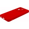 Силиконовый чехол для Xiaomi Redmi 13C / Xiaomi Poco C65 Soft Matte с микрофиброй Красный