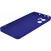 Силиконовый чехол для Xiaomi Redmi 13C / Xiaomi Poco C65 Soft Matte с микрофиброй Синий
