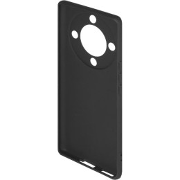 Силиконовый чехол для Honor X9b Soft Matte с микрофиброй Черный