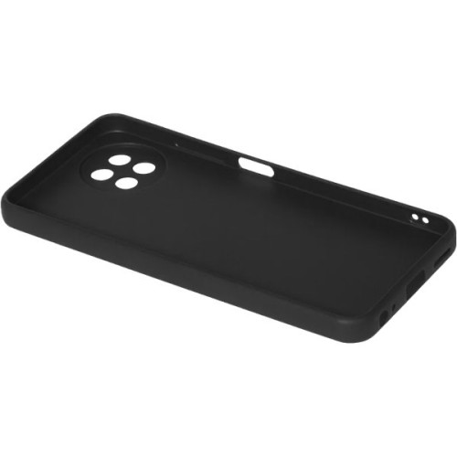 Силиконовый чехол для Itel S23 Soft Matte с микрофиброй Черный