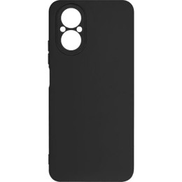 Силиконовый чехол для Realme C67 Soft Matte с микрофиброй Черный
