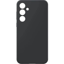 Силиконовый чехол для Samsung Galaxy A55 5G Soft Matte с микрофиброй Черный