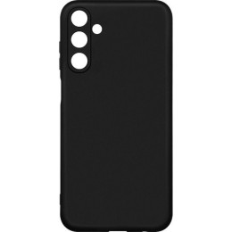 Силиконовый чехол для Samsung Galaxy M15 5G Soft Matte с микрофиброй Черный