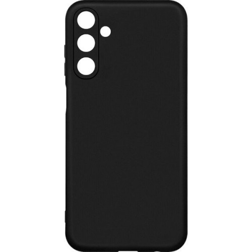 Силиконовый чехол для Samsung Galaxy M15 5G Soft Matte с микрофиброй Черный
