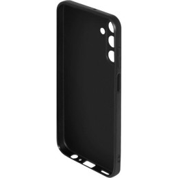 Силиконовый чехол для Samsung Galaxy M15 5G Soft Matte с микрофиброй Черный