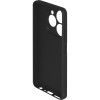 Силиконовый чехол для Tecno Spark 20 Pro Soft Matte с микрофиброй Черный