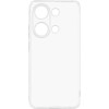 Силиконовый чехол для Xiaomi Redmi Note 13 Pro 4G / Xiaomi Poco M6 Pro Ultra Thin Case с защитой камеры Прозрачный