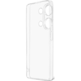 Силиконовый чехол для Xiaomi Redmi Note 13 Pro 4G / Xiaomi Poco M6 Pro Ultra Thin Case с защитой камеры Прозрачный