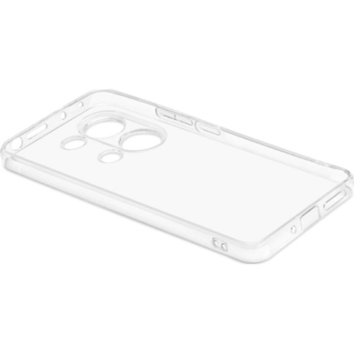 Силиконовый чехол для Xiaomi Redmi Note 13 Pro 4G / Xiaomi Poco M6 Pro Ultra Thin Case с защитой камеры Прозрачный