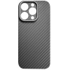 Чехол-накладка для Apple iPhone 14 Pro Kondijan Carbon Черный