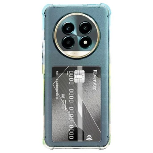 Силиконовый чехол для Realme 13 Pro / 13 Pro+ Silicone Card Holder Прозрачный
