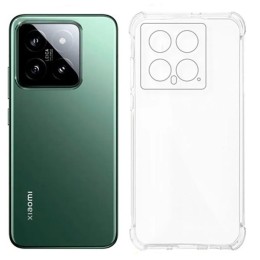 Чехол-накладка для Xiaomi Redmi Note 14 5G с защитой камеры Прозрачный