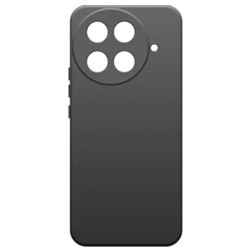 Чехол-накладка для Tecno Camon 30S 4G / 30S Pro 4G с микрофиброй Черный