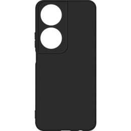 Силиконовый чехол для Honor X7b Soft Matte с микрофиброй Черный