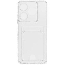 Силиконовый чехол для Realme C53 / Realme C51 / Realme Note 50 Silicone Card Holder с защитой камеры