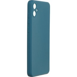 Силиконовый чехол для Samsung Galaxy A05 Soft Matte с микрофиброй Черный