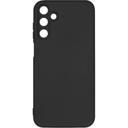 Силиконовый чехол для Samsung Galaxy A05s Soft Matte с микрофиброй Черный