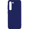 Силиконовый чехол для Samsung Galaxy S24 Soft Case Темно-синий