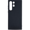 Силиконовый чехол для Samsung Galaxy S24 Ultra Soft Case Черный