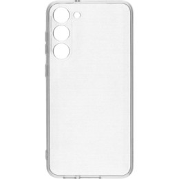 Силиконовый чехол для Samsung Galaxy S24+ Ultra Thin Case с защитой камеры Прозрачный