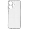 Силиконовый чехол для Xiaomi Redmi 13 Ultra Thin Case Прозрачный
