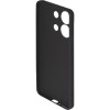 Силиконовый чехол для Xiaomi Redmi Note 13 Pro / Xiaomi Poco M6 Pro Soft Matte с микрофиброй Черный