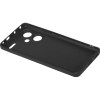 Силиконовый чехол для Xiaomi Redmi Note 13 Pro+ Soft Matte с микрофиброй Черный