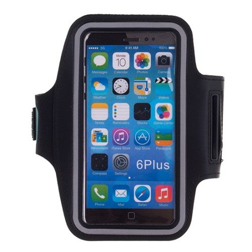 Чехол универсальный для смартфонов 5.5 дюйма Skinbox Universal sport cases Черный