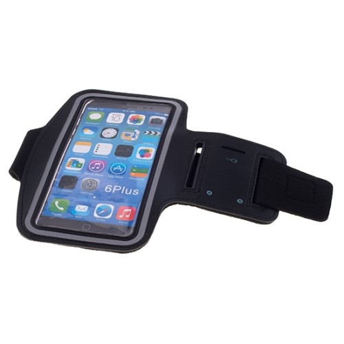 Чехол универсальный для смартфонов 5.5 дюйма Skinbox Universal sport cases Черный