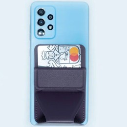 Кардхолдер с подставкой на клеевой основе Фиолетовый