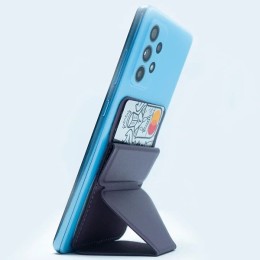 Кардхолдер с подставкой на клеевой основе Фиолетовый