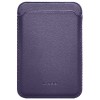 Кардхолдер K-Doo PU Leather MagSafe Темно фиолетовый