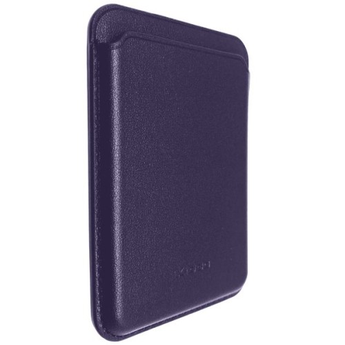 Кардхолдер K-Doo PU Leather MagSafe Темно фиолетовый