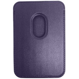 Кардхолдер K-Doo PU Leather MagSafe Темно фиолетовый