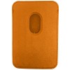 Кардхолдер K-Doo PU Leather MagSafe Оранжевый
