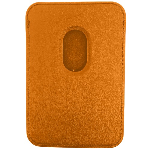 Кардхолдер K-Doo PU Leather MagSafe Оранжевый
