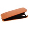 Чехол книжка для HTC Desire 620G Armor Case Slim оранжевый флотер