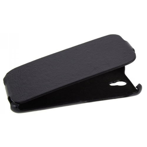 Чехол книжка для HTC Desire 620G Armor Case Slim черный флотер