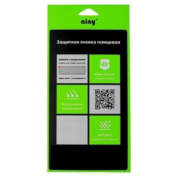 Защитная плёнка для Huawei Ascend P6 (на заднюю часть) Ainy Глянцевая