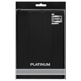 Чехол книжка для Lenovo S6000 Platinum Black