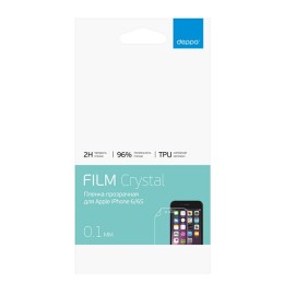 Защитная пленка для Apple iPhone 6S Deppa Глянцевая (61414)