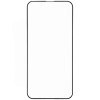Защитное стекло для Apple iPhone 13 Red Line Full Screen с защитой динамика Черное