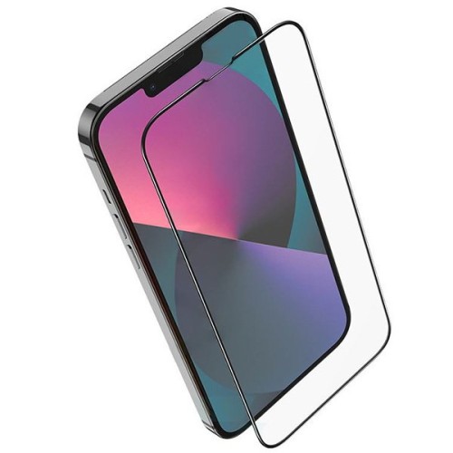 Защитное стекло для Apple iPhone 13 Pro Max Hoco Nano 3D A12 Plus Full Screen Черный