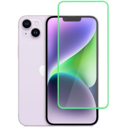 Защитное стекло для Apple iPhone 14 Plus Glass Pro Full Glue светящееся Зеленое