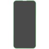 Защитное стекло для Apple iPhone 14 Plus Glass Pro Full Glue Privacy светящееся Зеленое