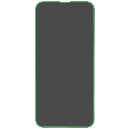 Защитное стекло для Apple iPhone 14 Plus Glass Pro Full Glue Privacy светящееся Зеленое