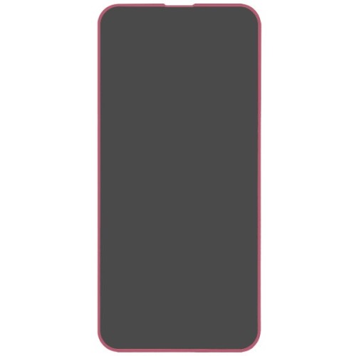 Защитное стекло для Apple iPhone 14 Plus Glass Pro Full Glue Privacy светящееся Розовое